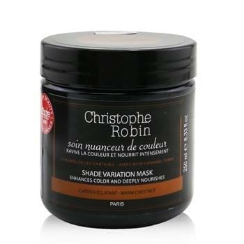 OJAM Online Shopping - Christophe Robin Shade Variation Mask (Enhances Color & Deeply Nourishes) - Warm Chestnut 250ml/8.33oz Hair Care