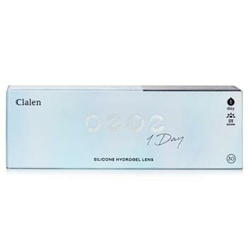 OJAM Online Shopping - Clalen 1 Day O2O2 Clear Contact Lenses - -1.00 30pcs Make Up