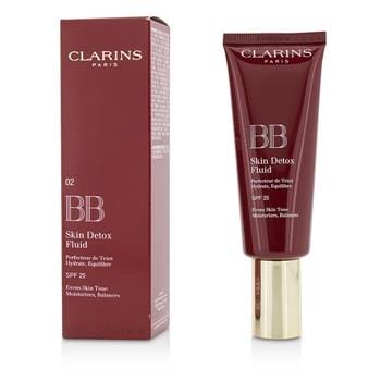 OJAM Online Shopping - Clarins BB Skin Detox Fluid SPF 25 - #02 Medium 45ml/1.6oz Make Up