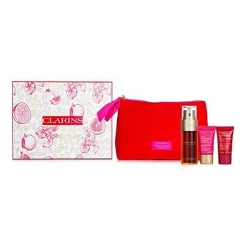 OJAM Online Shopping - Clarins Double Serum & Multi Intensive Set: 3pcs+1bag Skincare