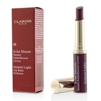 OJAM Online Shopping - Clarins Eclat Minute Instant Light Lip Balm Perfector - # 08 Plum 1.8g/0.06oz Make Up