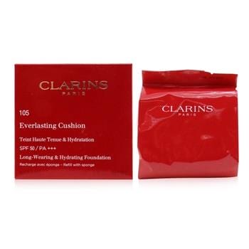 OJAM Online Shopping - Clarins Everlasting Cushion Foundation Refill SPF 50 - # 105 Nude 13ml/0.5oz Make Up