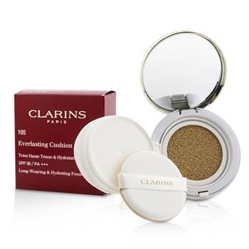 OJAM Online Shopping - Clarins Everlasting Cushion Foundation SPF 50 - # 105 Nude 13ml/0.5oz Make Up