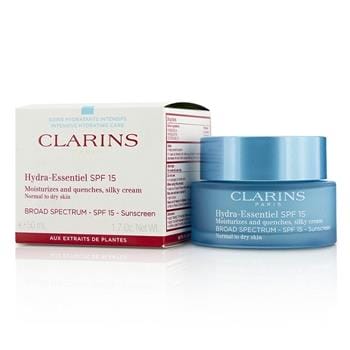 OJAM Online Shopping - Clarins Hydra-Essentiel Moisturizes & Quenches Silky Cream SPF 15 - Normal to Dry Skin 50ml/1.7oz Skincare