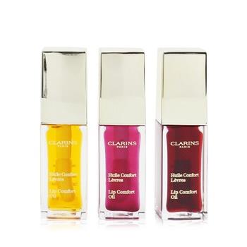 OJAM Online Shopping - Clarins Instant Light Lip Comfort Oil Trio Set (01 Honey