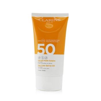 OJAM Online Shopping - Clarins Invisible Sun Care Gel-To-Oil For Body SPF 50 - For Wet or Dry Skin 150ml/5.3oz Skincare