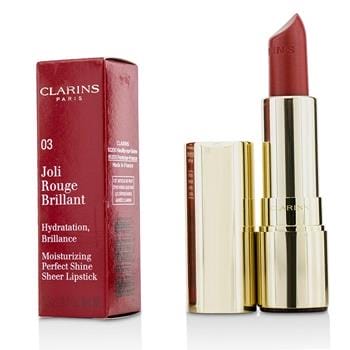 OJAM Online Shopping - Clarins Joli Rouge Brillant (Moisturizing Perfect Shine Sheer Lipstick) - # 03 Guava 3.5g/0.1oz Make Up