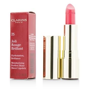 OJAM Online Shopping - Clarins Joli Rouge Brillant (Moisturizing Perfect Shine Sheer Lipstick) - # 25 Rose Blossom 3.5g/0.1oz Make Up