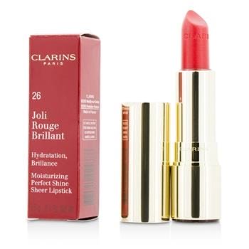 OJAM Online Shopping - Clarins Joli Rouge Brillant (Moisturizing Perfect Shine Sheer Lipstick) - # 26 Hibiscus 3.5g/0.1oz Make Up