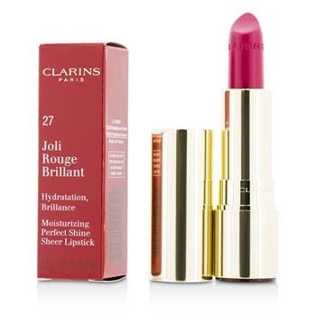 OJAM Online Shopping - Clarins Joli Rouge Brillant (Moisturizing Perfect Shine Sheer Lipstick) - # 27 Hot Fuchsia 3.5g/0.1oz Make Up