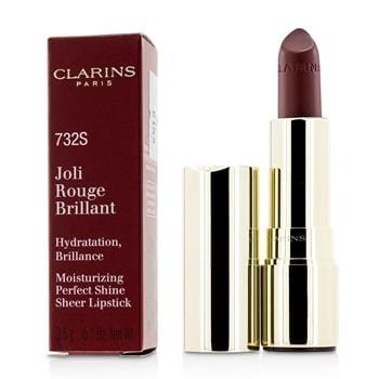 OJAM Online Shopping - Clarins Joli Rouge Brillant (Moisturizing Perfect Shine Sheer Lipstick) - # 732S Grenadine 3.5g/0.1oz Make Up