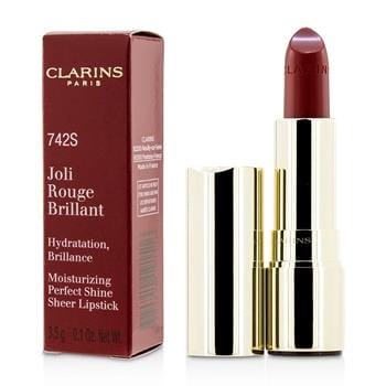 OJAM Online Shopping - Clarins Joli Rouge Brillant (Moisturizing Perfect Shine Sheer Lipstick) - # 742S Joli Rouge 3.5g/0.1oz Make Up