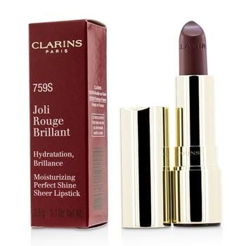 OJAM Online Shopping - Clarins Joli Rouge Brillant (Moisturizing Perfect Shine Sheer Lipstick) - # 759S Woodberry 3.5g/0.1oz Make Up