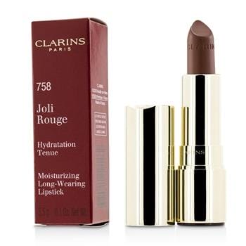 OJAM Online Shopping - Clarins Joli Rouge (Long Wearing Moisturizing Lipstick) - # 758 Sandy Pink 3.5g/0.1oz Make Up