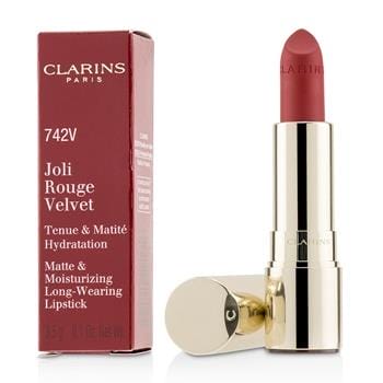 OJAM Online Shopping - Clarins Joli Rouge Velvet (Matte & Moisturizing Long Wearing Lipstick) - # 742V Joil Rouge 3.5g/0.1oz Make Up