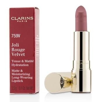 OJAM Online Shopping - Clarins Joli Rouge Velvet (Matte & Moisturizing Long Wearing Lipstick) - # 759V Wood Berry 3.5g/0.1oz Make Up