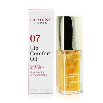 OJAM Online Shopping - Clarins Lip Comfort Oil - # 07 Honey Glam 7ml/0.1oz Make Up