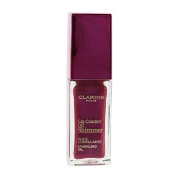 OJAM Online Shopping - Clarins Lip Comfort Oil Shimmer - # 03 Funky Raspberry 7ml/0.2oz Make Up