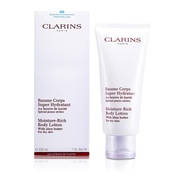 OJAM Online Shopping - Clarins Moisture Rich Body Lotion with Shea Butter - For Dry Skin 200ml/7oz Skincare