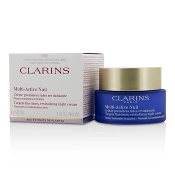 OJAM Online Shopping - Clarins Multi-Active Night Targets Fine Lines Revitalizing Night Cream - For Normal To Combination Skin 50ml/1.6oz Skincare