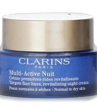 OJAM Online Shopping - Clarins Multi Active Night Targets Fine Lines Revitalizing Night Cream (For Normal to Dry Skin) 50ml/1.6oz Skincare