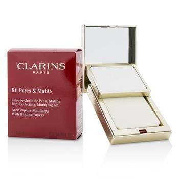 OJAM Online Shopping - Clarins Pore Perfecting Matifying Kit with Blotting Papers 6.5g/0.2oz Make Up