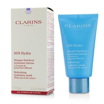 OJAM Online Shopping - Clarins SOS Hydra Refreshing Hydration Mask with Leaf Of Life Extract - For Dehydrated Skin 75ml/2.3oz Skincare