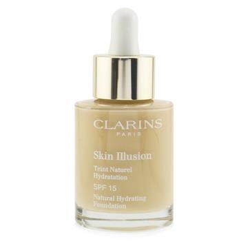 OJAM Online Shopping - Clarins Skin Illusion Natural Hydrating Foundation SPF 15 # 110 Honey (Box Slightly Damaged) 30ml/1oz Make Up