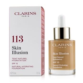 OJAM Online Shopping - Clarins Skin Illusion Natural Hydrating Foundation SPF 15 # 113 Chestnut 30ml/1oz Make Up