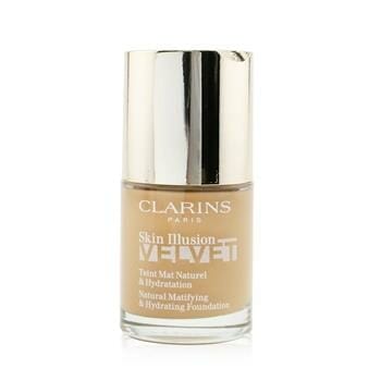 OJAM Online Shopping - Clarins Skin Illusion Velvet Natural Matifying & Hydrating Foundation - # 113C Chestnut 30ml/1oz Make Up