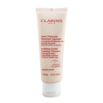 OJAM Online Shopping - Clarins Soothing Gentle Foaming Cleanser with Alpine Herbs & Shea Butter Extracts - Very Dry or Sensitive Skin 125ml/4.2oz Skincare