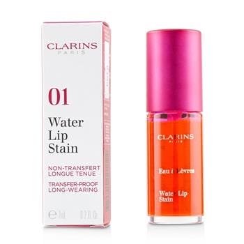 OJAM Online Shopping - Clarins Water Lip Stain - # 01 Rose Water 7ml/0.2oz Make Up