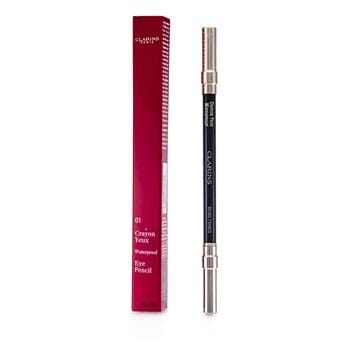 OJAM Online Shopping - Clarins Waterproof Eye Pencil - # 01 Black 1.2g/0.04oz Make Up