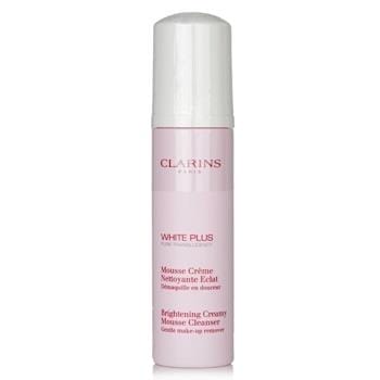 OJAM Online Shopping - Clarins White Plus Pure Translucency Brightening Creamy Mousse Cleanser (unboxed) 150ml/5oz Skincare