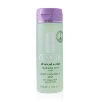 OJAM Online Shopping - Clinique All About Clean Liquid Facial Soap Mild - Dry Combination Skin 200ml/6.7oz Skincare