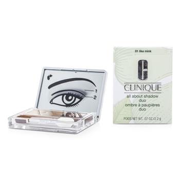 OJAM Online Shopping - Clinique All About Shadow Duo - # 01 Like Mink 2.2g/0.07oz Make Up