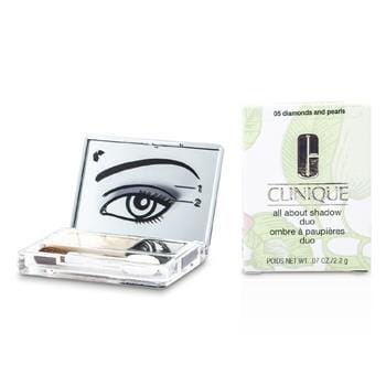 OJAM Online Shopping - Clinique All About Shadow Duo - # 05 Diamonds and Pearls 2.2g/0.07oz Make Up