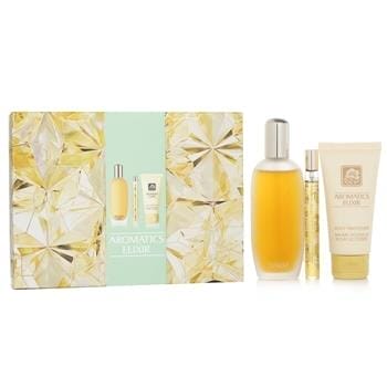 OJAM Online Shopping - Clinique Aromatics Elixir Perfume Coffret: 3pcs Ladies Fragrance