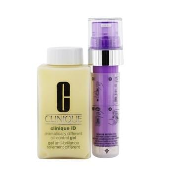OJAM Online Shopping - Clinique Clinique iD Dramatically Different Oil-Control Gel + Active Cartridge Concentrate For Lines & Wrinkles (Purple) 125ml/4.2oz Skincare