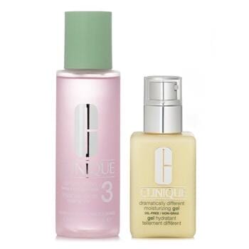 OJAM Online Shopping - Clinique Dramatically Different Set 3: Moisturising Gel & Clarifying Lotion 3 - Combination Oily to Oily 2pcs Skincare