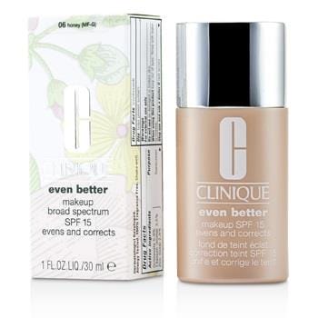 OJAM Online Shopping - Clinique Even Better Makeup SPF15 (Dry Combination to Combination Oily) - No. 06/ CN58 Honey 30ml/1oz Make Up
