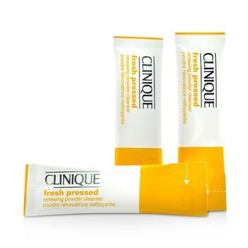 OJAM Online Shopping - Clinique Fresh Pressed Renewing Powder Cleanser with Pure Vitamin C - All Skin Types 28x0.5g/0.01oz Skincare