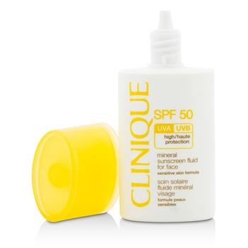 OJAM Online Shopping - Clinique Mineral Sunscreen Fluid For Face SPF 50 - Sensitive Skin Formula 30ml/1oz Skincare