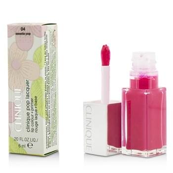OJAM Online Shopping - Clinique Pop Lacquer Lip Colour + Primer  - # 04 Sweetie Pop 6ml/0.2oz Make Up