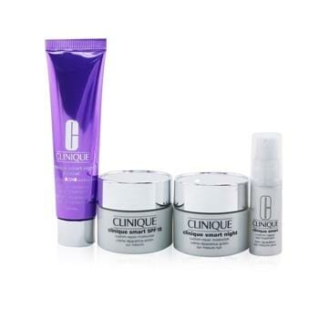 OJAM Online Shopping - Clinique Smart Super Stars Set: Repair Treatment Retinol 30ml+ Clinique Smart SPF15 15ml+ Clinique Smart Night 15ml+ Eye Treatment 5ml 4pcs Skincare