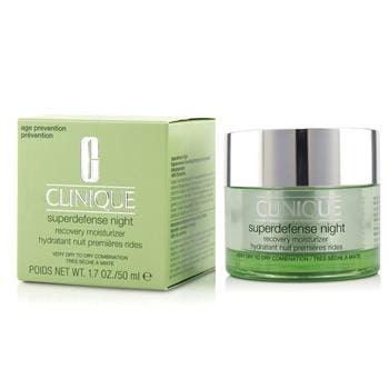 OJAM Online Shopping - Clinique Superdefense Night Recovery Moisturizer - For Very Dry To Dry Combination 50ml/1.7oz Skincare