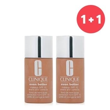 OJAM Online Shopping - Clinique 【1+1 Set】Even Better Makeup SPF15 (Dry Combination to Combination Oily) - No. 08/ CN74 Beige 30ml/1oz x2 Make Up