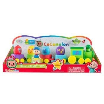 OJAM Online Shopping - Cocomelon Deluxe Vehicle (Light & Sound Alphabet Train) 42x13x17cm Toys