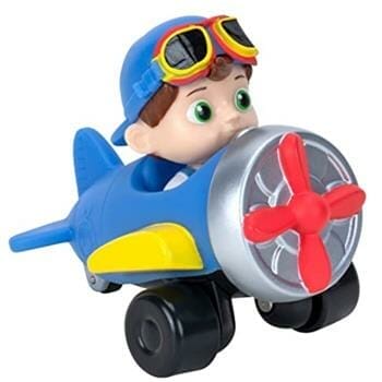 OJAM Online Shopping - Cocomelon Mini Toy Vehicle - Plane 9x6x7cm Toys