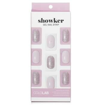 OJAM Online Shopping - Cololab Showker Gel Nail Strip # CSF101 Syrup Pink 1pcs Make Up